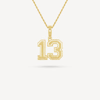 Gold Presidents Pendant and Chain - #13 Kenli Sullivan