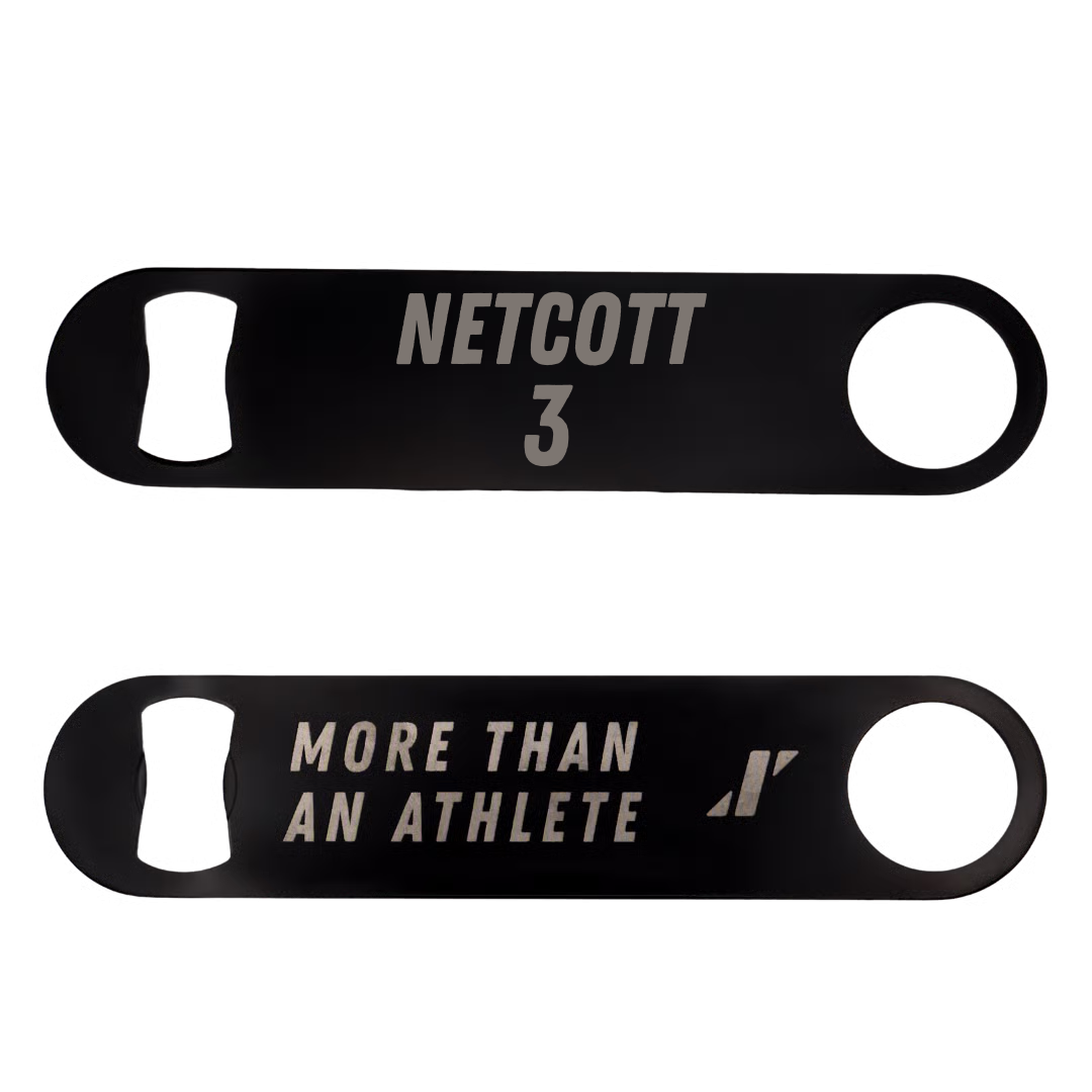 Volleyball (W) Black Bottle Opener - #3 Jordan Netcott