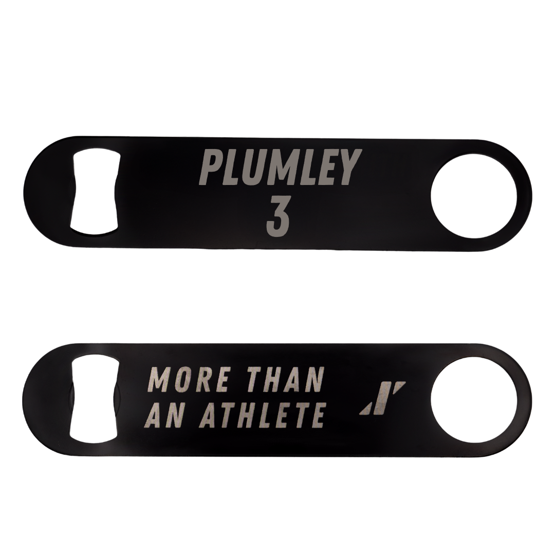 Abilene Christian University Football Black Bottle Opener - #3 Dorian Plumley
