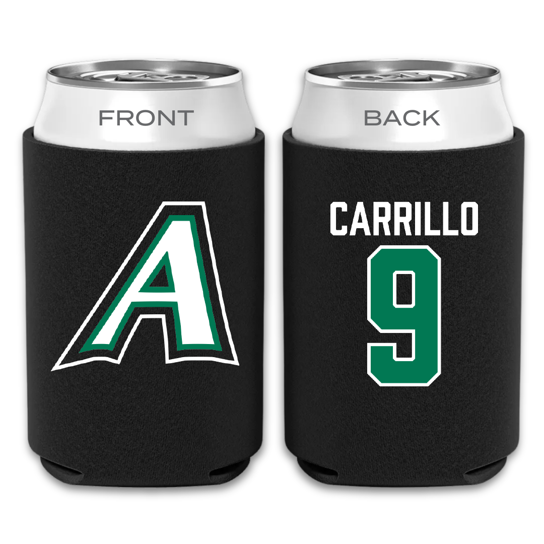 Adams State University Baseball Black Can Cooler - #9 Macs Carrillo