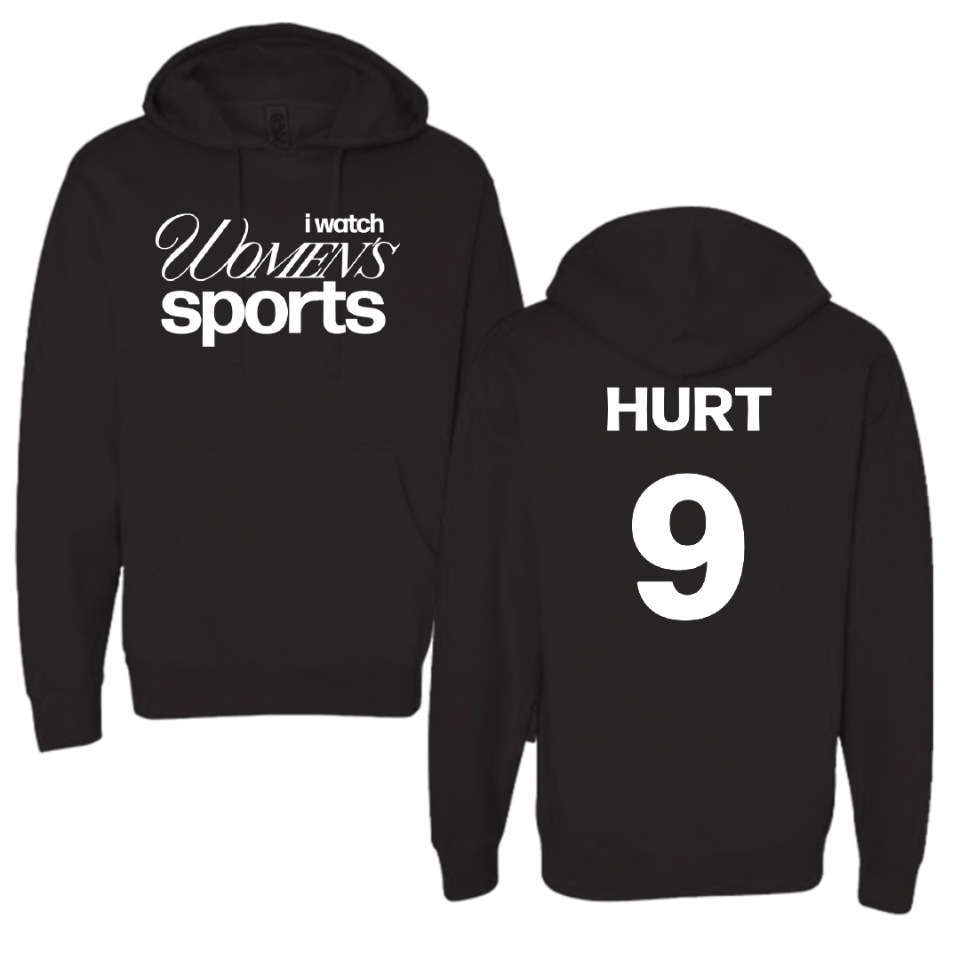 Abilene Christian University Soccer Black WHM Hoodie - #9 Brooklyn Hurt