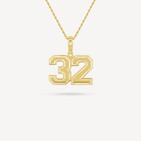 Gold Presidents Pendant and Chain - #32 Karleigh Aber