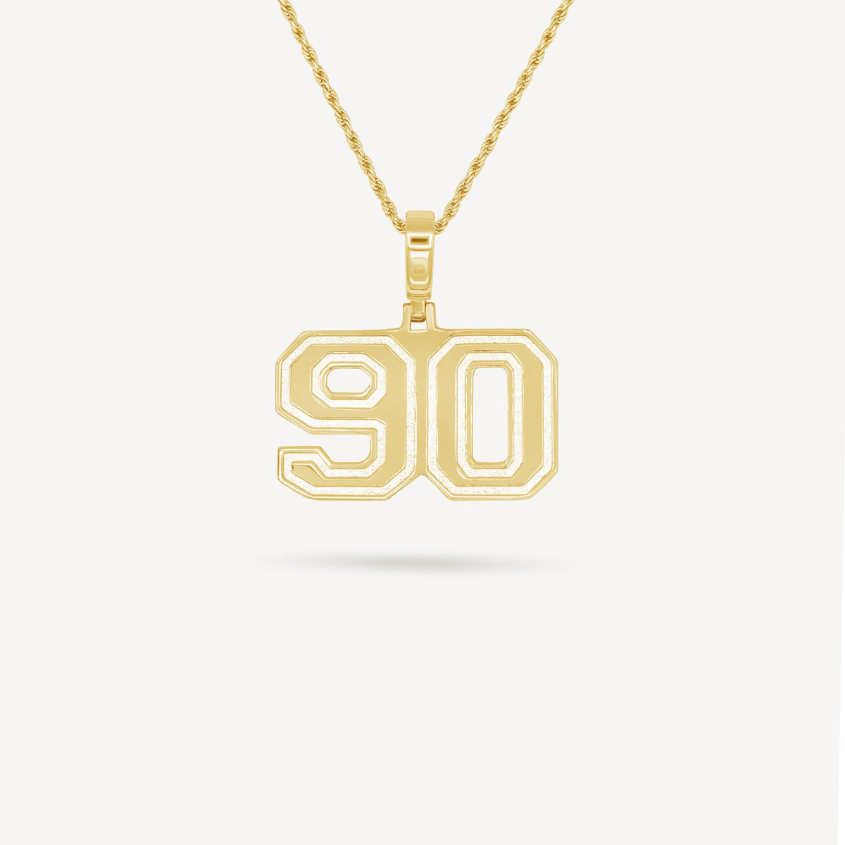 Gold Presidents Pendant and Chain - #90 Aaron Potts