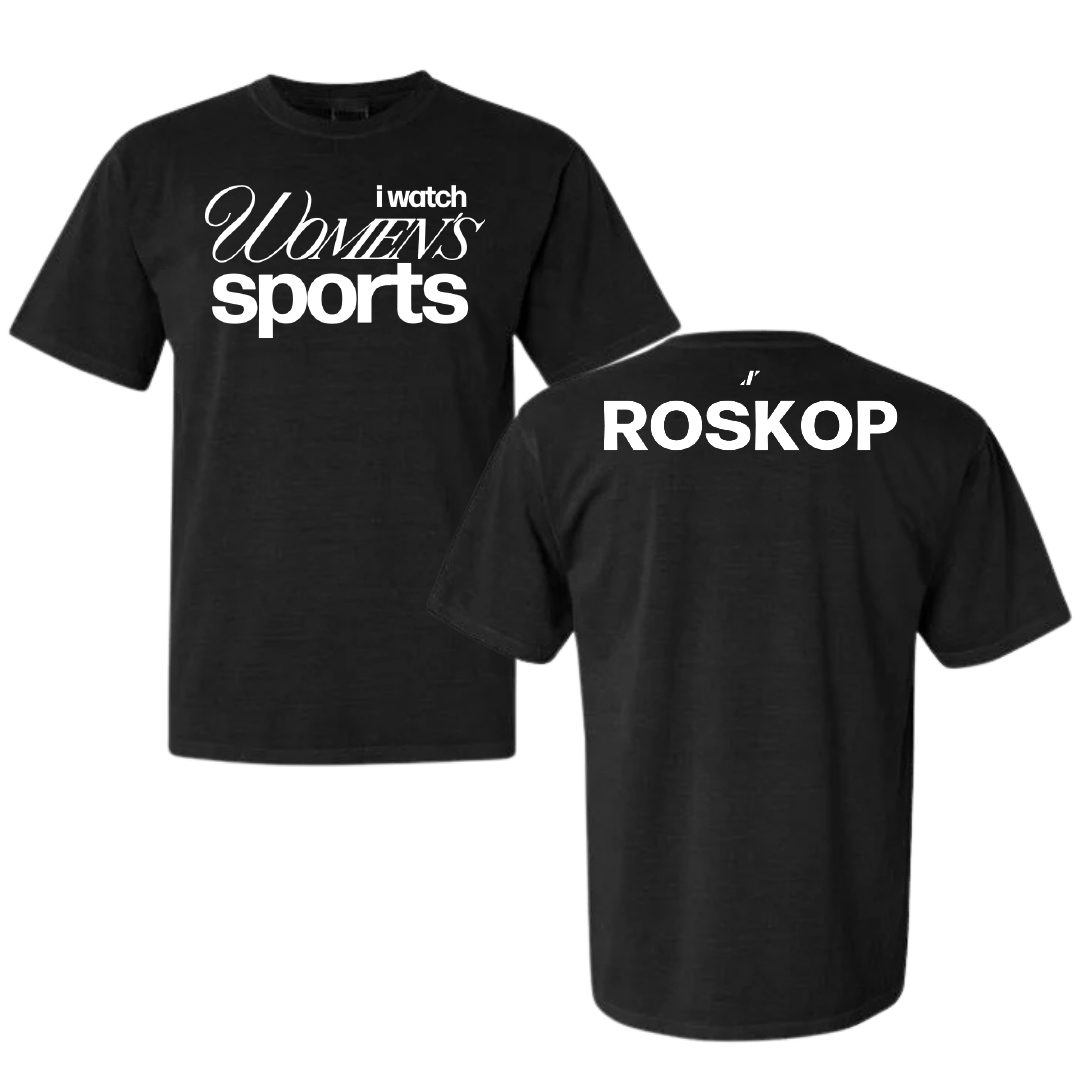 Abilene Christian University TF and XC Black WHM Comfort Colors Tee - Kailey Roskop