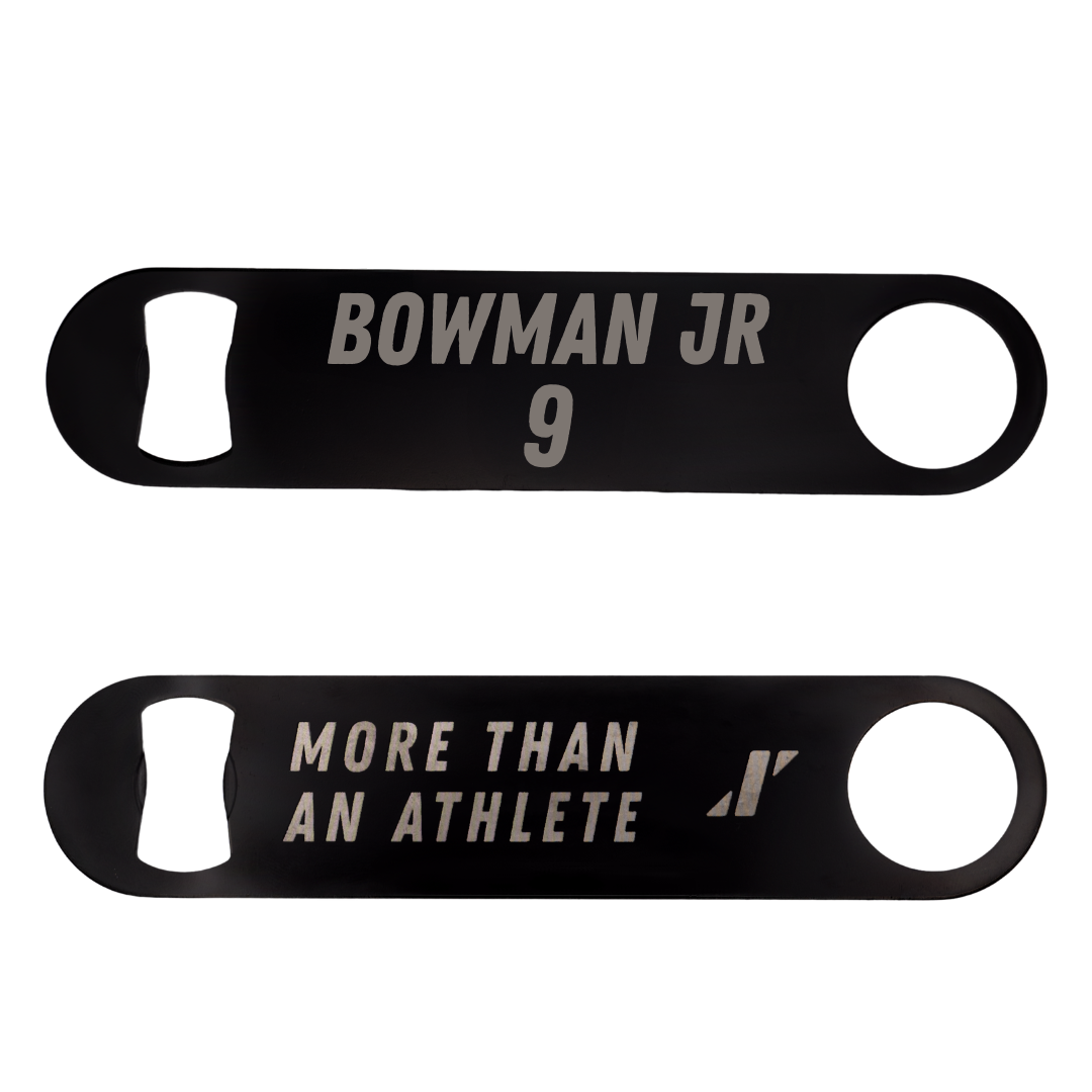 Abilene Christian University Football Black Bottle Opener - #9 Alex Bowman Jr