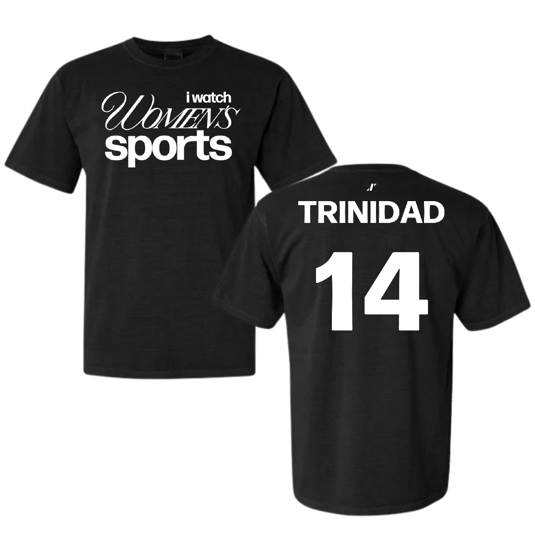 Acrobatics & Tumbling Black WHM Comfort Colors Tee - #14 Kasandra Trinidad